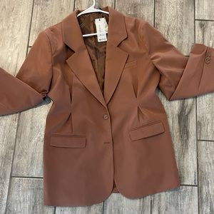 Brown Blazer SZ 14